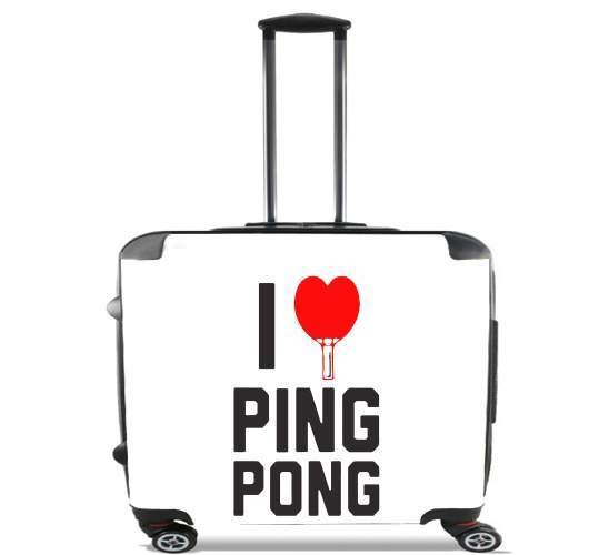 Sacs ordinateur à roulettes pour I love Ping Pong