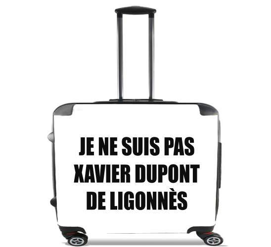 Sacs ordinateur à roulettes pour Je ne suis pas Xavier Dupont De Ligonnes - Nom du criminel modifiable