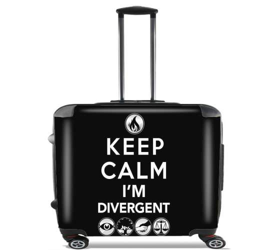 Sacs ordinateur à roulettes pour Keep Calm Divergent Faction