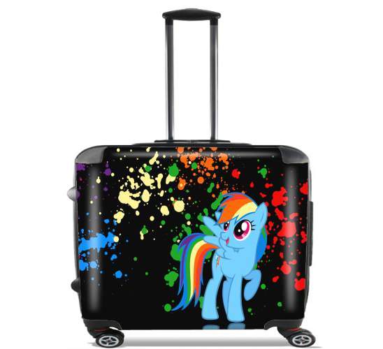 Sacs ordinateur à roulettes pour My little pony Rainbow Dash