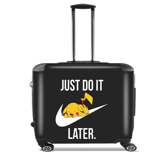 Sacs ordinateur à roulettes pour Nike Parody Just Do it Later X Pikachu