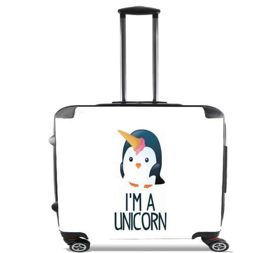 Sacs ordinateur à roulettes pour Pingouin wants to be unicorn
