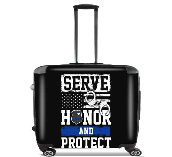 Sacs ordinateur à roulettes pour Police Serve Honor Protect
