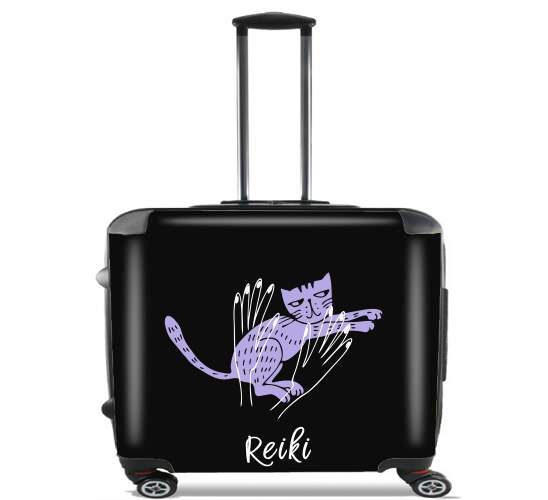 Sacs ordinateur à roulettes pour Reiki Animal chat violet