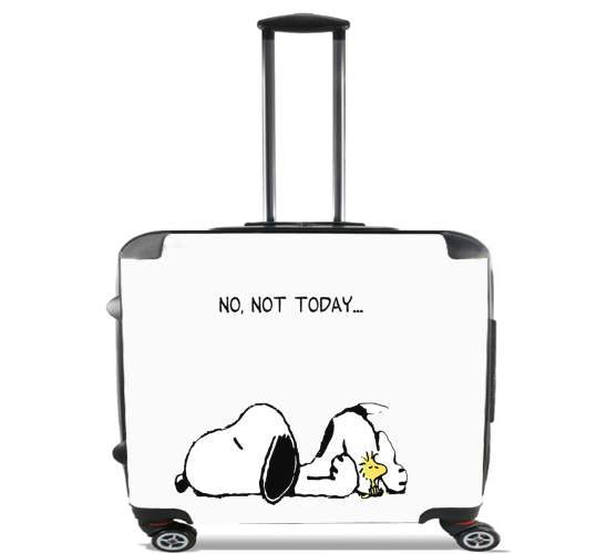 Sacs ordinateur à roulettes pour Snoopy No Not Today