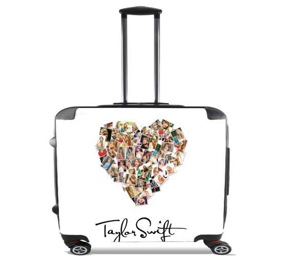 Sacs ordinateur à roulettes pour Taylor Swift Love Fan Collage signature