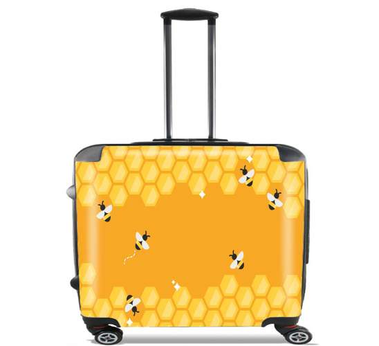 Sacs ordinateur à roulettes pour Yellow hive with bees