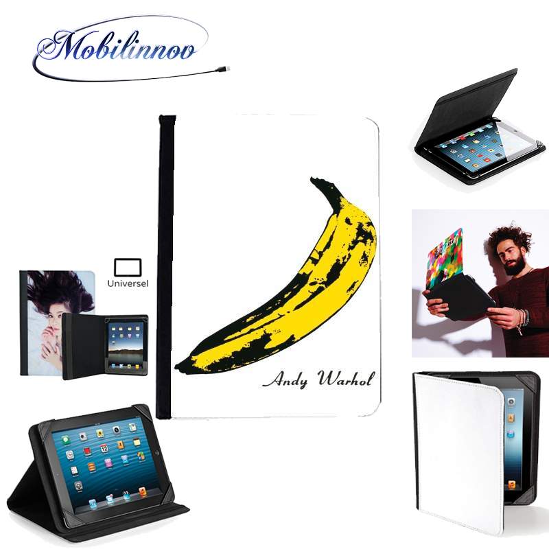Étui Universel Tablette 7 pouces pour Andy Warhol Banana