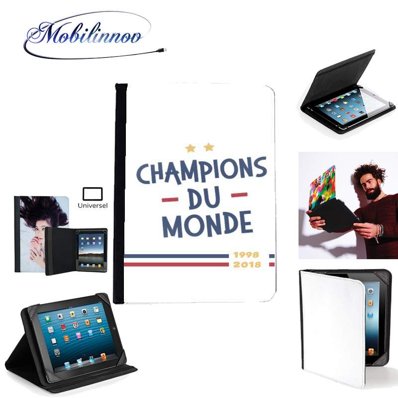 Étui Universel Tablette 7 pouces pour Champion du monde 2018 Supporter France