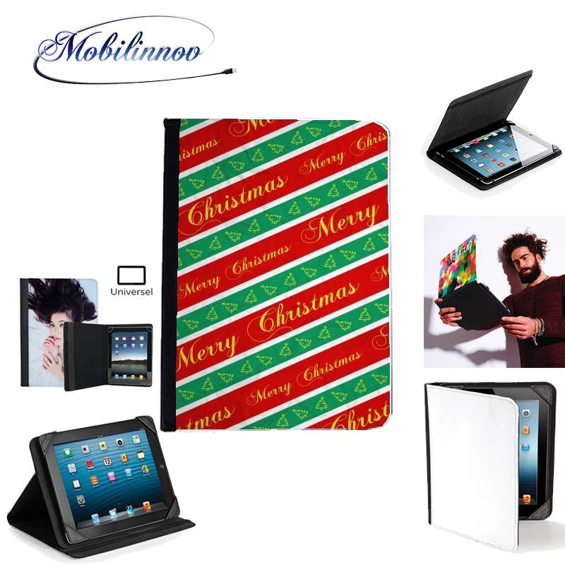 Étui Universel Tablette 7 pouces pour Christmas Wrapping Paper