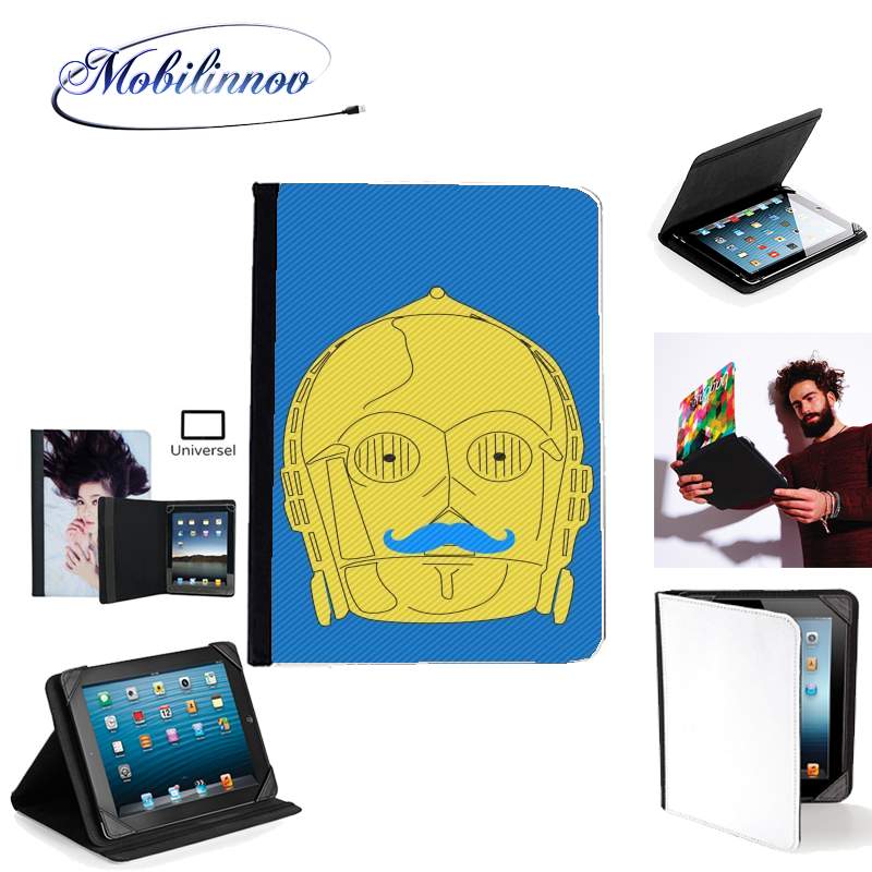 Étui Universel Tablette 7 pouces pour Droid Moustache