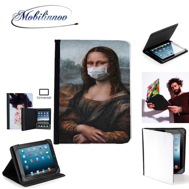 Étui Universel Tablette 7 pouces pour Joconde Mona Lisa Masque