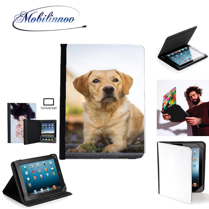 Étui Universel Tablette 7 pouces pour Labrador Dog
