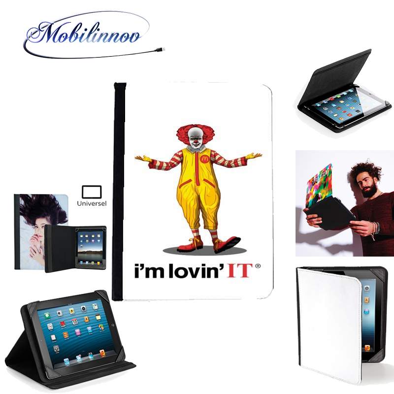 Étui Universel Tablette 7 pouces pour Mcdonalds Im lovin it - Clown Horror