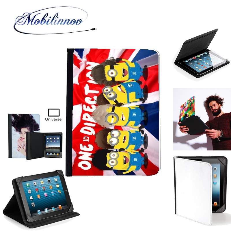 Étui Universel Tablette 7 pouces pour Minions mashup One Direction 1D