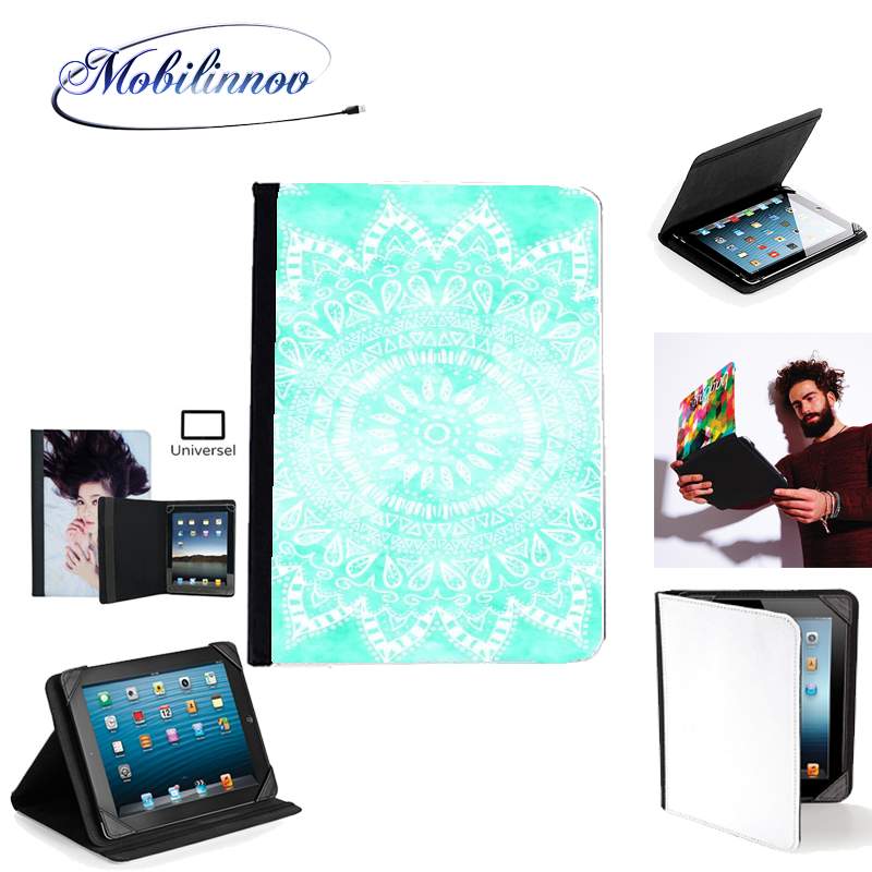 Étui Universel Tablette 7 pouces pour Mint Bohemian Flower Mandala
