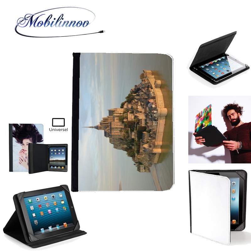 Étui Universel Tablette 7 pouces pour Mont Saint Michel PostCard