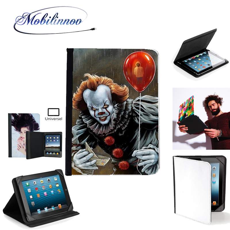 Étui Universel Tablette 7 pouces pour Pennywise Ca Clown Red Ballon