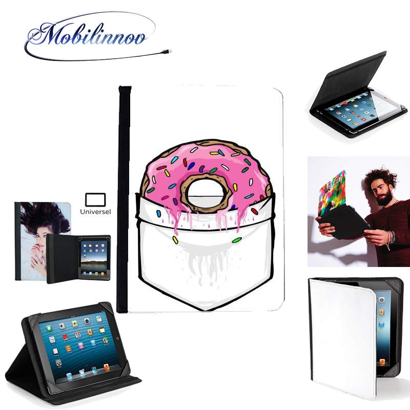 Étui Universel Tablette 7 pouces pour Pocket Collection: Donut Springfield