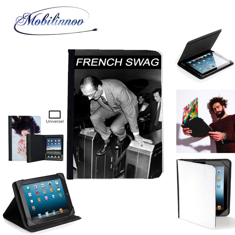 Étui Universel Tablette 7 pouces pour President Chirac Metro French Swag