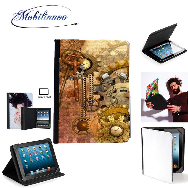 Étui Universel Tablette 7 pouces pour steampunk