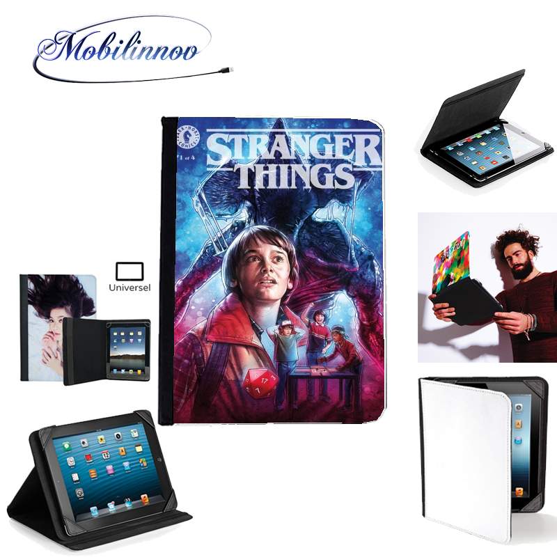 Étui Universel Tablette 7 pouces pour Stranger Things will Byers artwork
