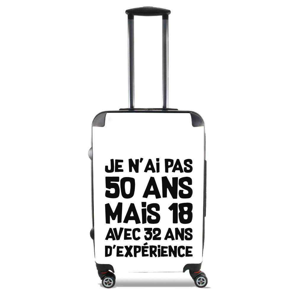 Valise bagage Cabine pour 50 ans Cadeau anniversaire