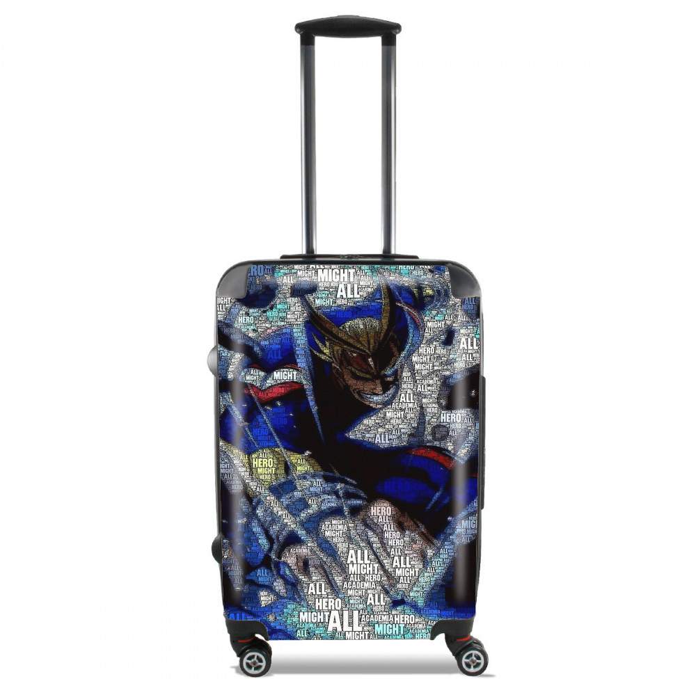 Valise bagage Cabine pour All Might Toshinori Word Art