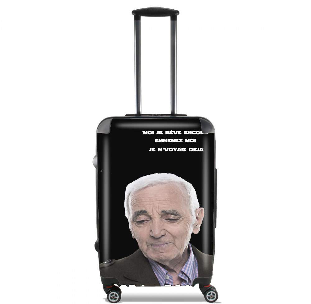Valise bagage Cabine pour Aznavour Hommage Fan Tribute