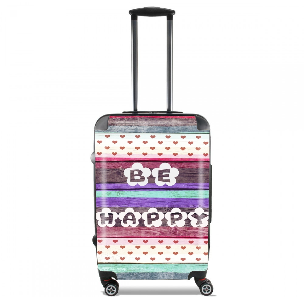 Valise bagage Cabine pour Be Happy Hippie