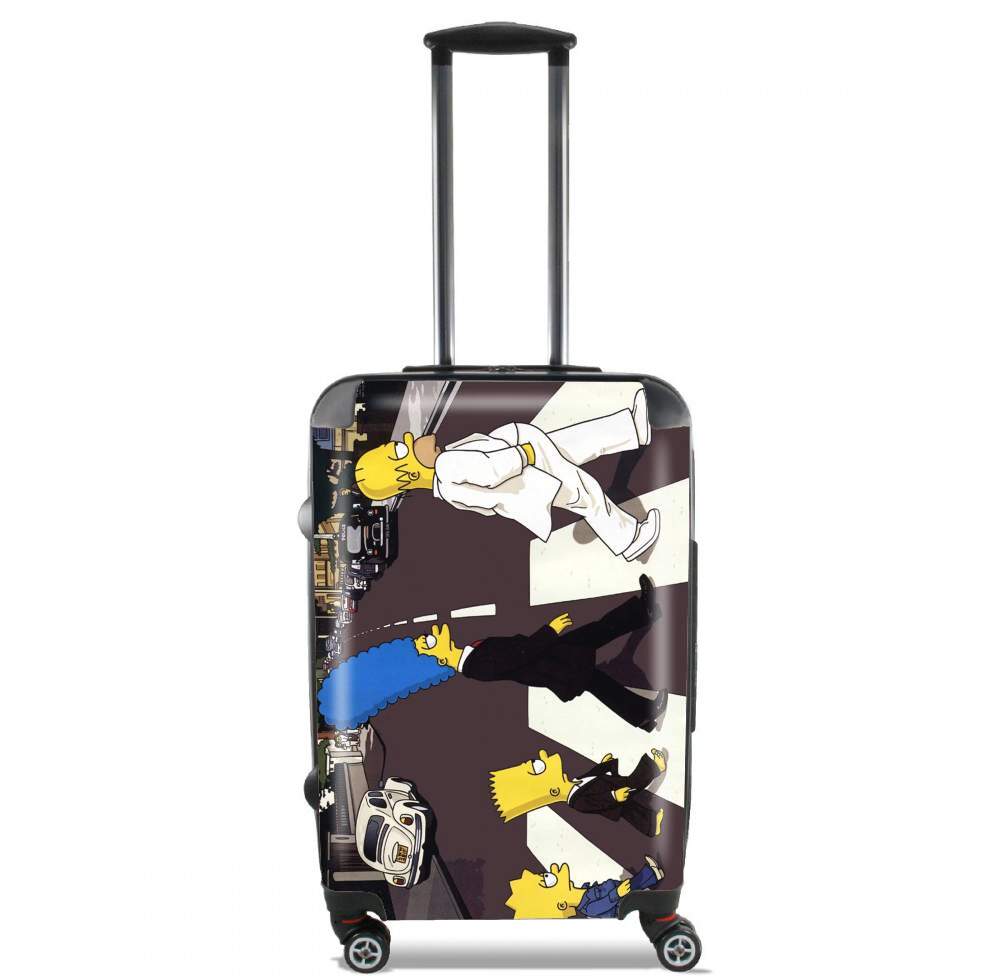Valise bagage Cabine pour Beatles meet the simpson