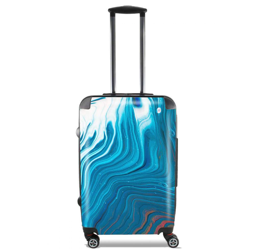 Valise bagage Cabine pour Blue Lava Pouring