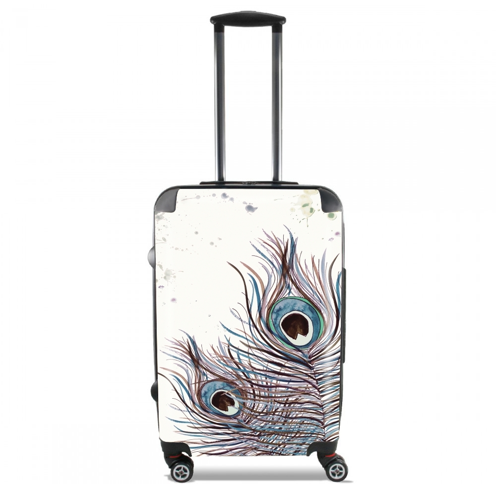 Valise bagage Cabine pour Boho Peacock Feather