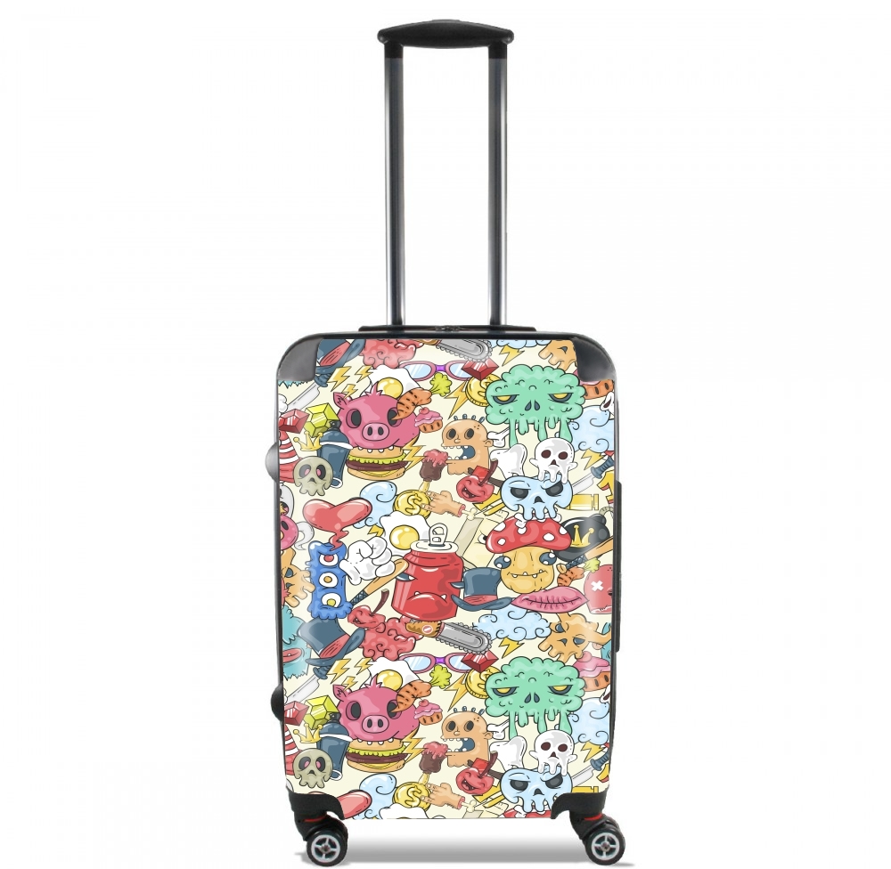 Valise bagage Cabine pour Cartoon Swag Grafiti Personnage