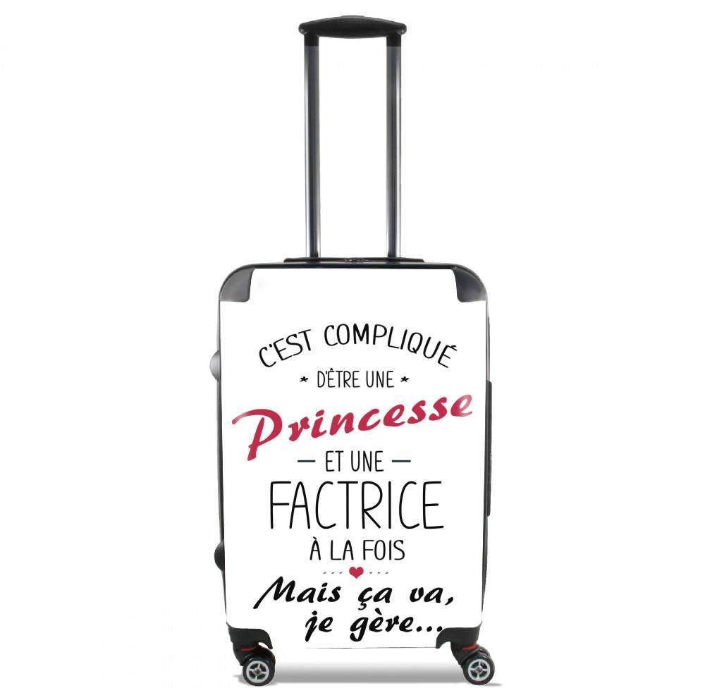 Valise bagage Cabine pour C'est compliqué d'être une princesse et une factrice