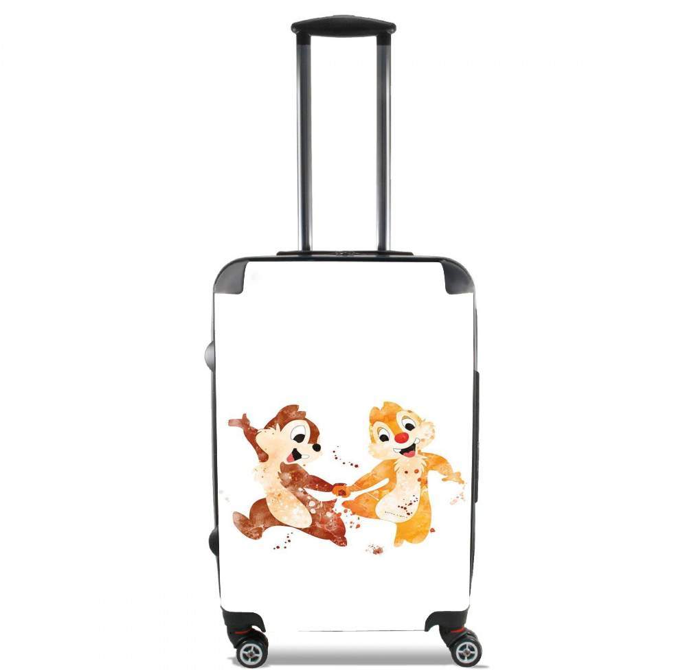 Valise bagage Cabine pour Tic et Tac Watercolor