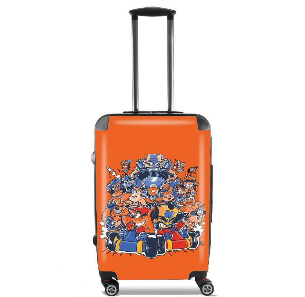 Valise bagage Cabine pour Crash Team Racing Fan Art