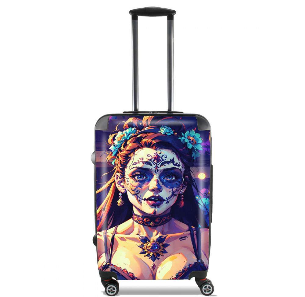Valise bagage Cabine pour Dia De Los Muertos 