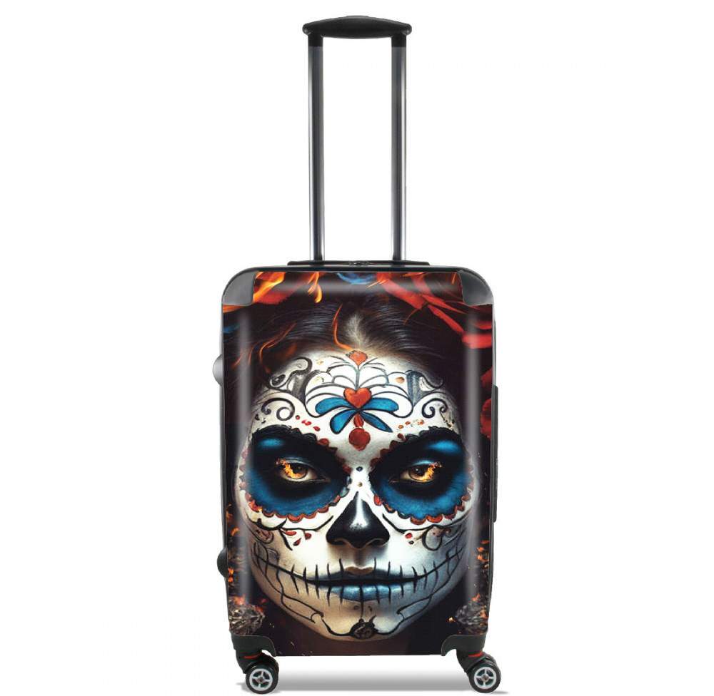 Valise bagage Cabine pour Dia De Los Muertos V6