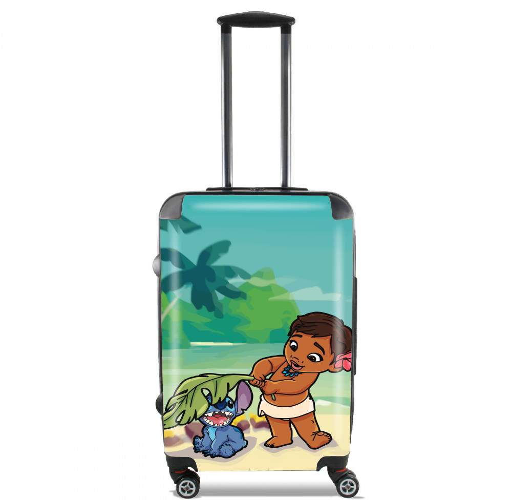 Valise bagage Cabine pour Disney Hangover Moana and Stich