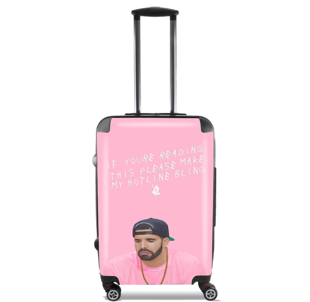 Valise bagage Cabine pour Drake Bling Bling