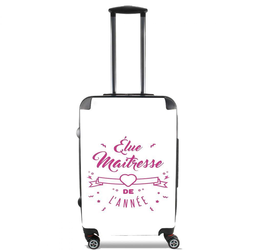 Valise bagage Cabine pour Elu maîtresse de l'année cadeau professeur