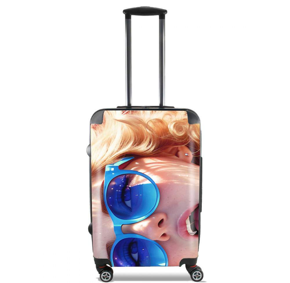 Valise bagage Cabine pour Eyes Vintage