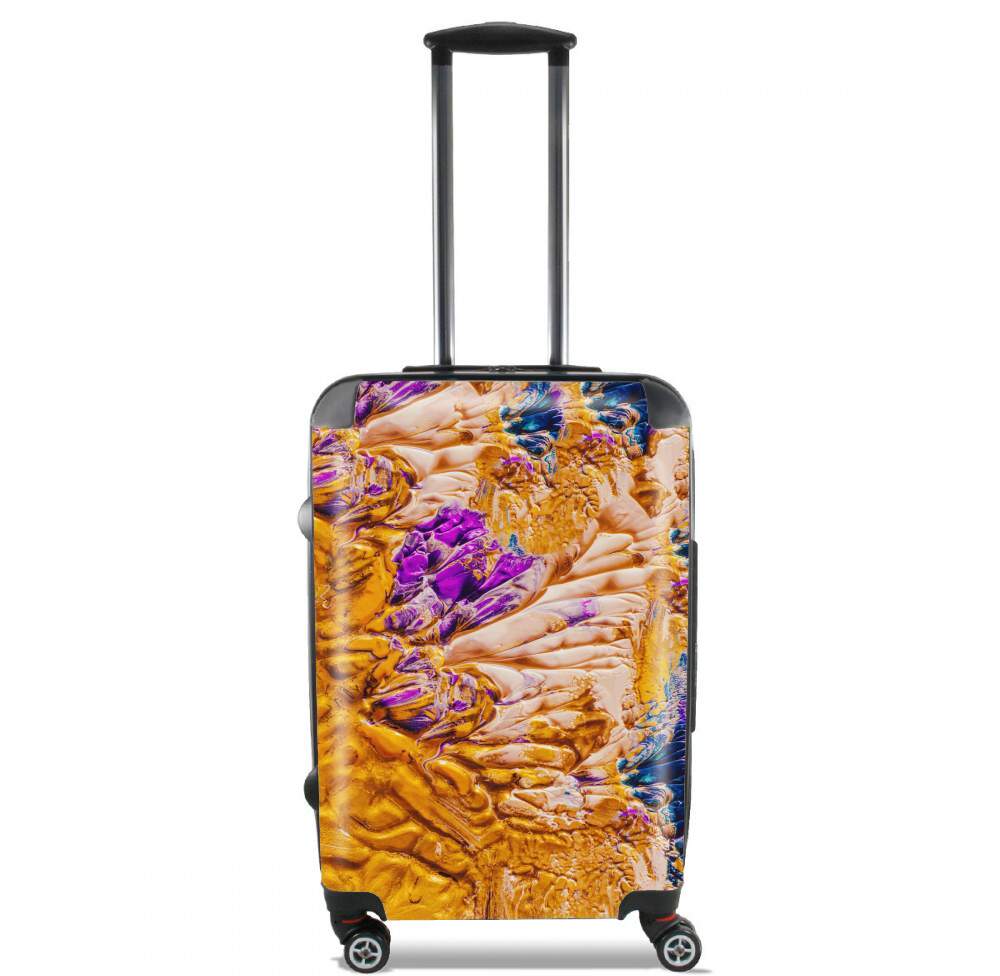 Valise bagage Cabine pour Gold and Purple Paint