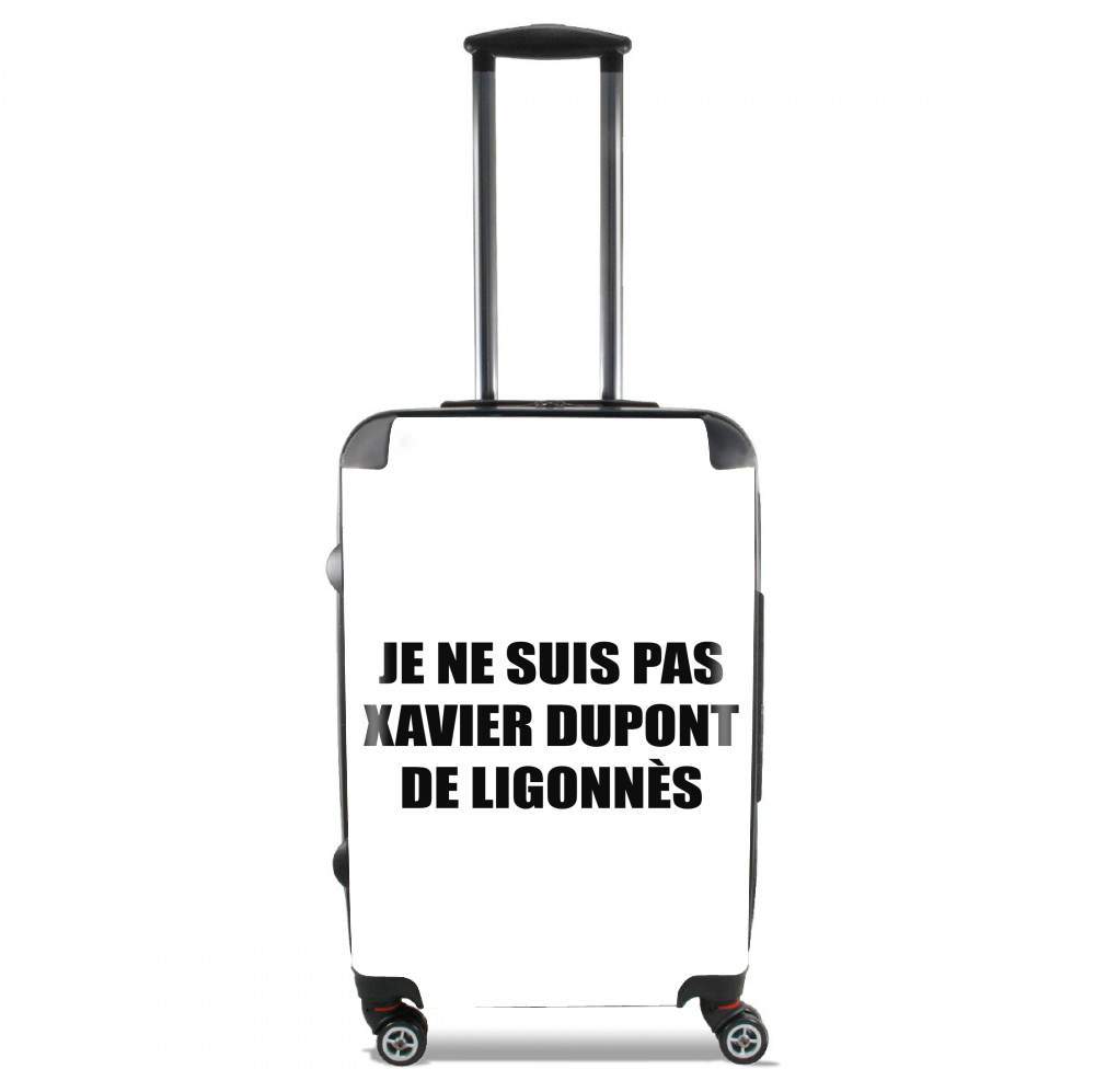 Valise bagage Cabine pour Je ne suis pas Xavier Dupont De Ligonnes - Nom du criminel modifiable