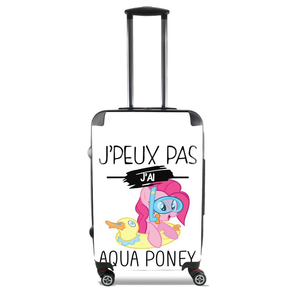 Valise bagage Cabine pour Je peux pas jai aqua poney girly