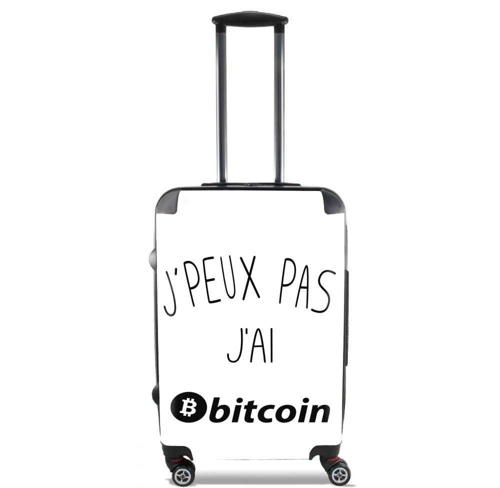 Valise bagage Cabine pour Je peux pas j'ai bitcoin
