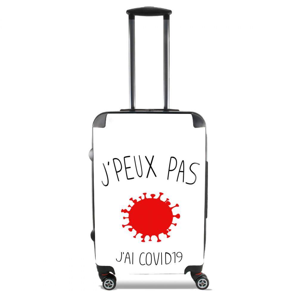 Valise bagage Cabine pour Je peux pas j'ai Coronavirus - Covid 19