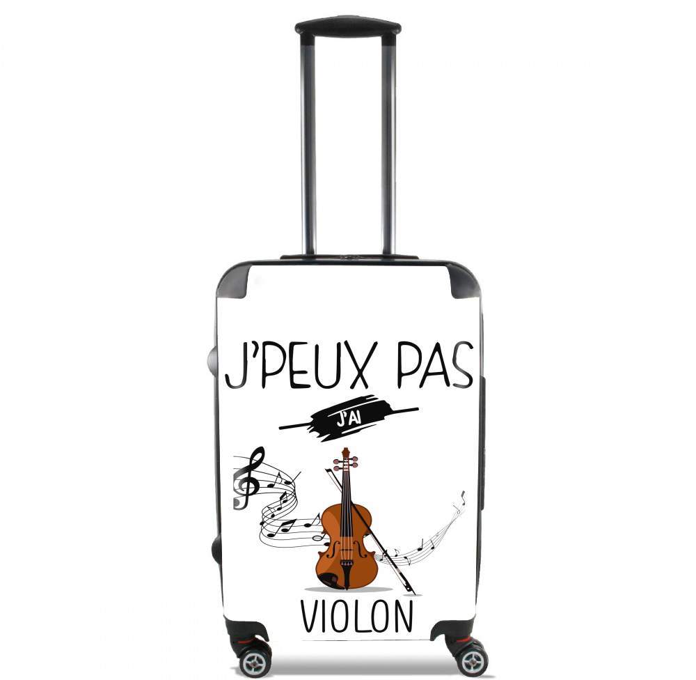 Valise bagage Cabine pour Je peux pas j'ai violon