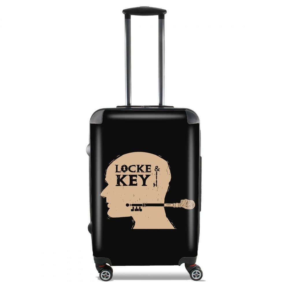 Valise bagage Cabine pour Locke Key Head Art